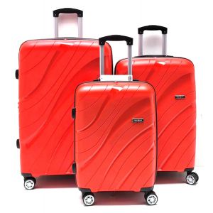 SET TROLLEY POLIPROP HT-2210 ROSSO