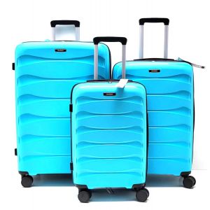 SET TROLLEY POLIPROP HT-2215 TURCHESE