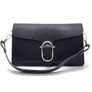 BORSA PELLE 222200026 NERO