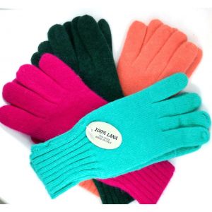 Guanto lana ANGORA 301 verde scuro