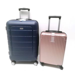 COPPIA TROLLEY ABS 305007 BLU/CIPRIA