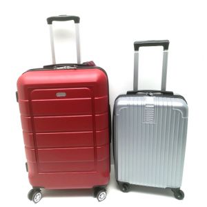 COPPIA TROLLEY ABS 305007 BORDO/ARGENTO