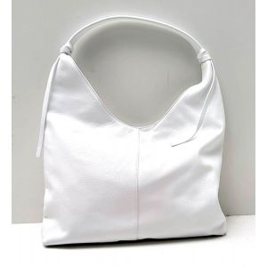SACCA PELLE 31023 BIANCO