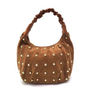 BORSA CAMOSCIO 311190026 CUOIO
