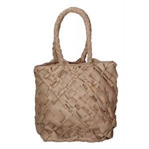 BORSA PELLE 3252 TAUPE