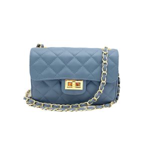 BORSA PELLE 3262 CELESTE 2