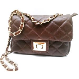 BORSA PELLE 3262 T.MORO