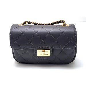 BORSA PELLE 3262 TAUPE SCURO