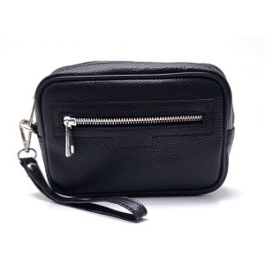POCHETTE PELLE 3322 NERO