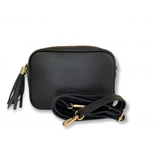 TRACOLLINA PELLE 3525 NERO