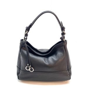BORSA PELLE 512 NERO
