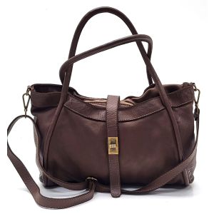BORSA PELLE 553 T.MORO