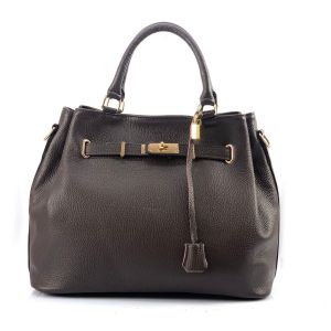 BORSA PELLE 5814 NERO