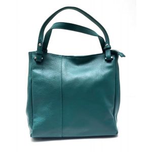 BORSA PELLE 5849 PETROLIO