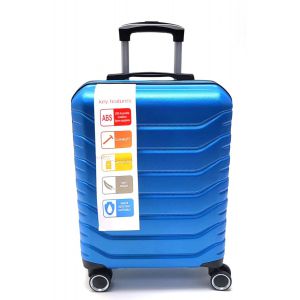 TROLLEY ABS CM. 55 585/20 AZZURRO