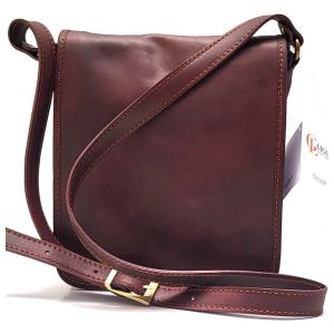 TRACOLLA PELLE 600OP MARRONE