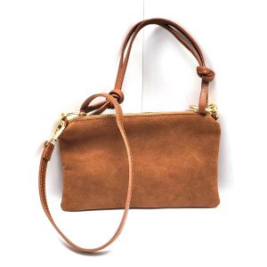 BORSA CAMOSCIO 601120013 CUOIO