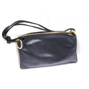 BORSA PELLE 601120013 NERO