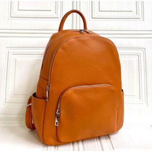 ZAINO PELLE 6351 ARANCIO