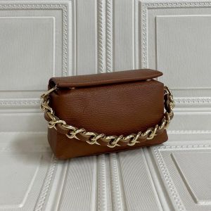 BORSETTA PELLE 6432 CUOIO