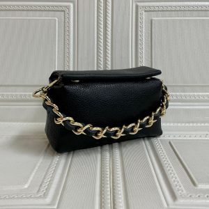 BORSETTA PELLE 6432 NERO