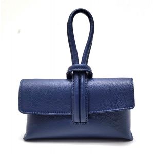 BORSETTA PELLE 6528 1732 BLU