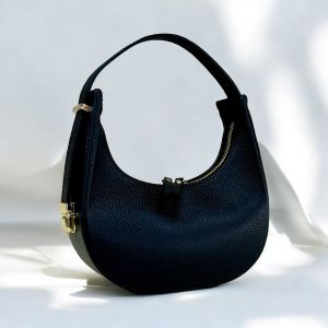 BORSETTA PELLE 6544 NERO