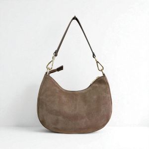 BORSA CAMOSCIO 6702 TAUPE