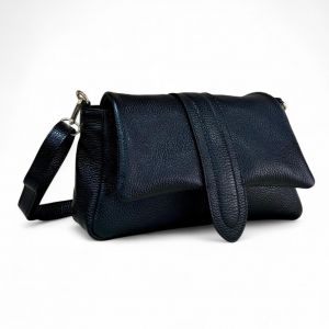 BORSA PELLE 6730 NERO