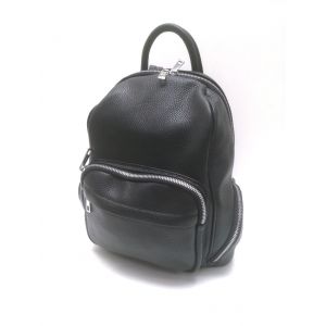 ZAINO PELLE 72023 NERO