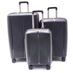 SET TROLLEY POLIPR 7283 10728 NERO