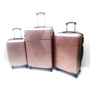 SET TROLLEY ABS 801 ROSEGOLD
