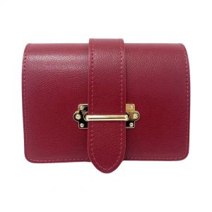 BORSETTA PELLE 85139 1356 ROSSO