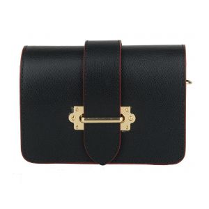 BORSETTA PELLE 85139 1356 NERO