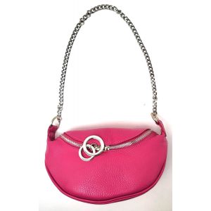 BORSETTA PELLE 85720 FUXIA