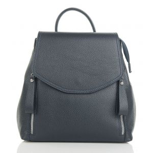 ZAINO PELLE 85744 BLU