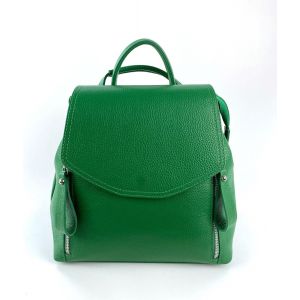 ZAINO PELLE 85744 VERDE