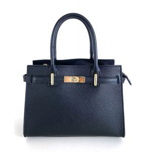BORSA PELLE 85764 NERO