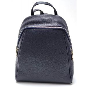 ZAINO PELLE 85904 BLU