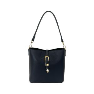 BORSETTA PELLE 85934 BLU