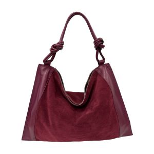 BORSA PELLE CAMOSCIO 85950 BORDO
