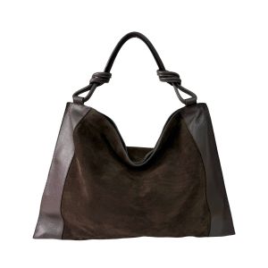 BORSA PELLE CAMOSCIO 85950 T.MORO