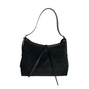 BORSA CAMOSCIO 86002 NERO