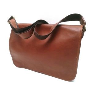 BORSA PELLE 8809  Marrone