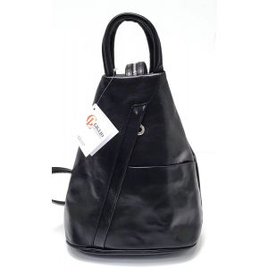 ZAINO PELLE 880 NERO