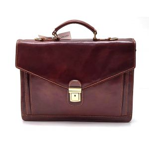 CARTELLA PELLE 902 MARRONE