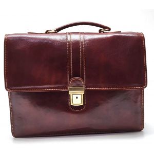 CARTELLA PELLE 906 MARRONE