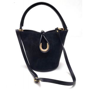 BORSETTA CAMOSCIO 930160022 NERO