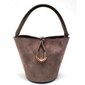 BORSETTA CAMOSCIO 930160022 TAUPE