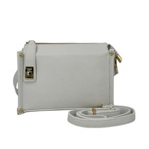 BORSETTA PELLE 940150020 BIANCO